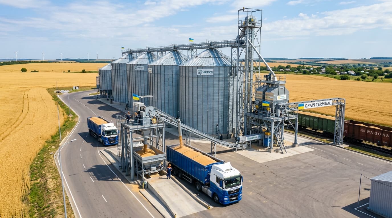 Grain elevator and rail siding logistics