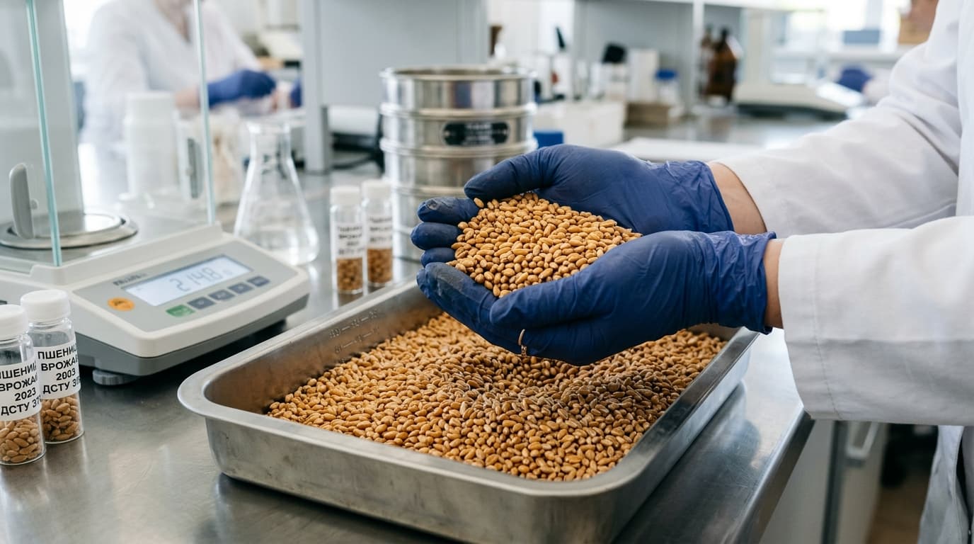 Laboratory grain quality inspection
